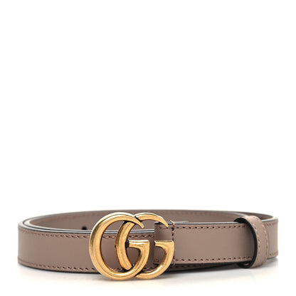 Gucci Calfskin Double G 20mm Belt 70 28 Porcelain Rose 1 of 5