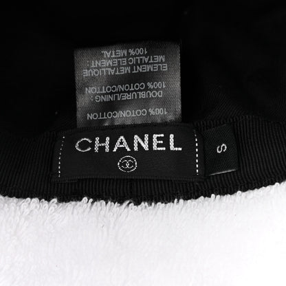 Chanel Terry Cloth CC Bucket Hat S White 8 of 8