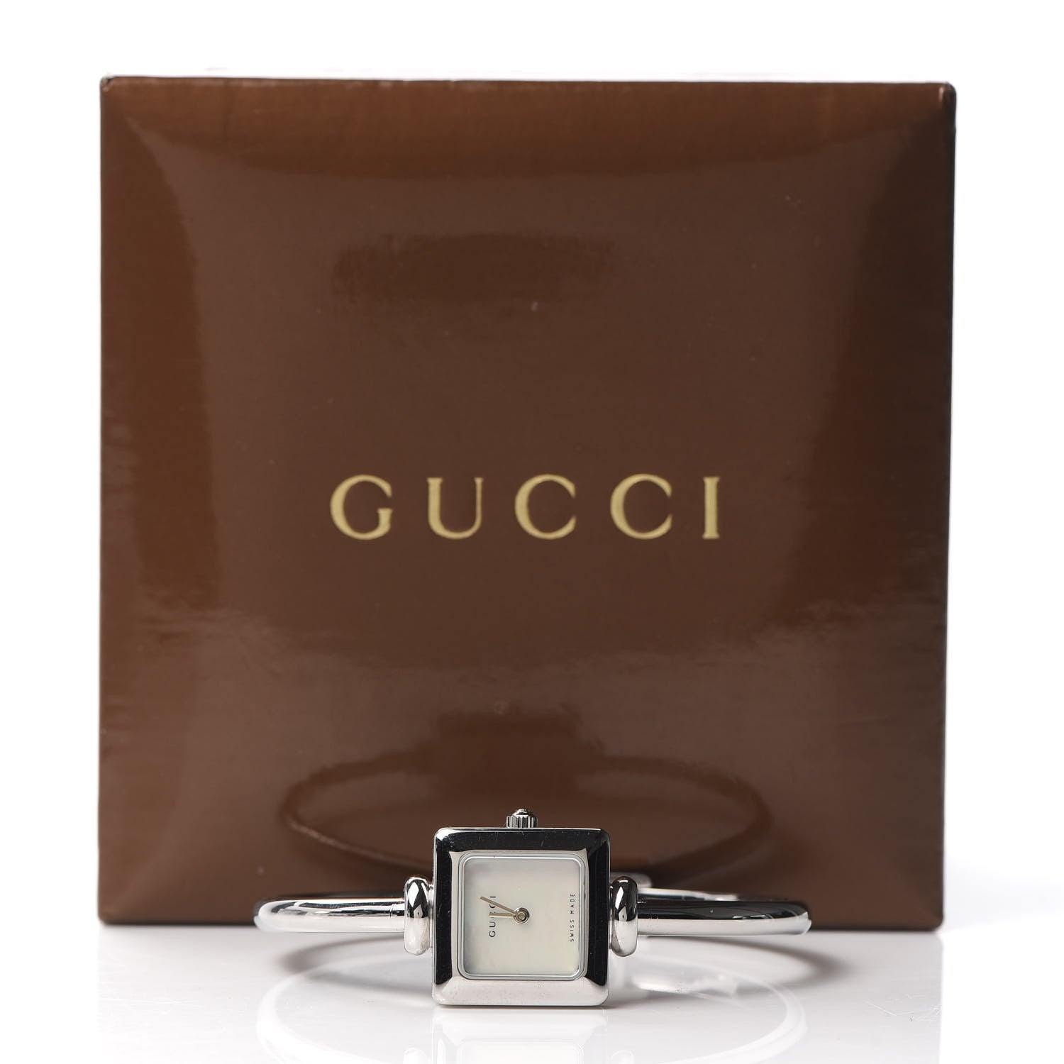 Gucci Stainless Steel Mother of Pearl 19mm 1900L Quartz Watch 5 of 5