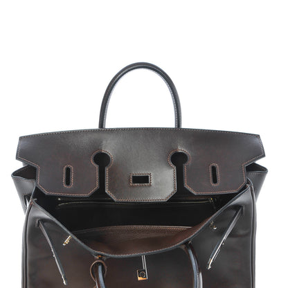 Hermes Box HAC Birkin 32 Chocolate 8 of 32
