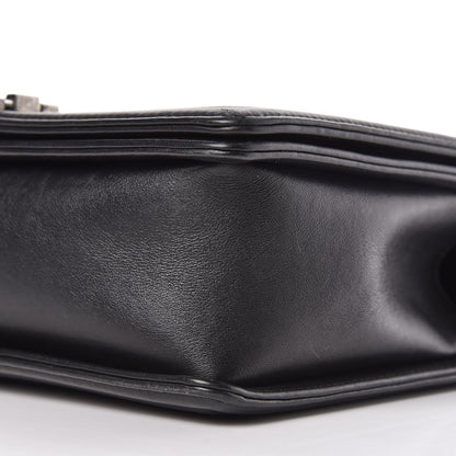 Chanel Calfskin Embossed New Medium Cordoba Boy Flap Black 16 of 17