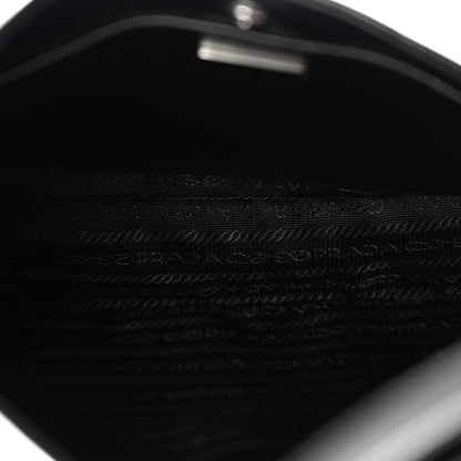 Prada Spazzolato Cleo Shoulder Bag Black 5 of 11