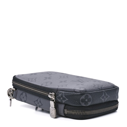 Louis Vuitton Monogram Eclipse Reverse Double Phone Pouch 4 of 13