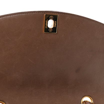 Chanel Lambskin Quilted Small Single Flap Brown 5 of 11
