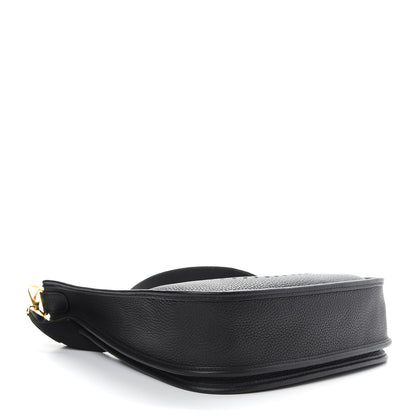 Hermes Taurillon Clemence Evelyne III PM Black 4 of 9