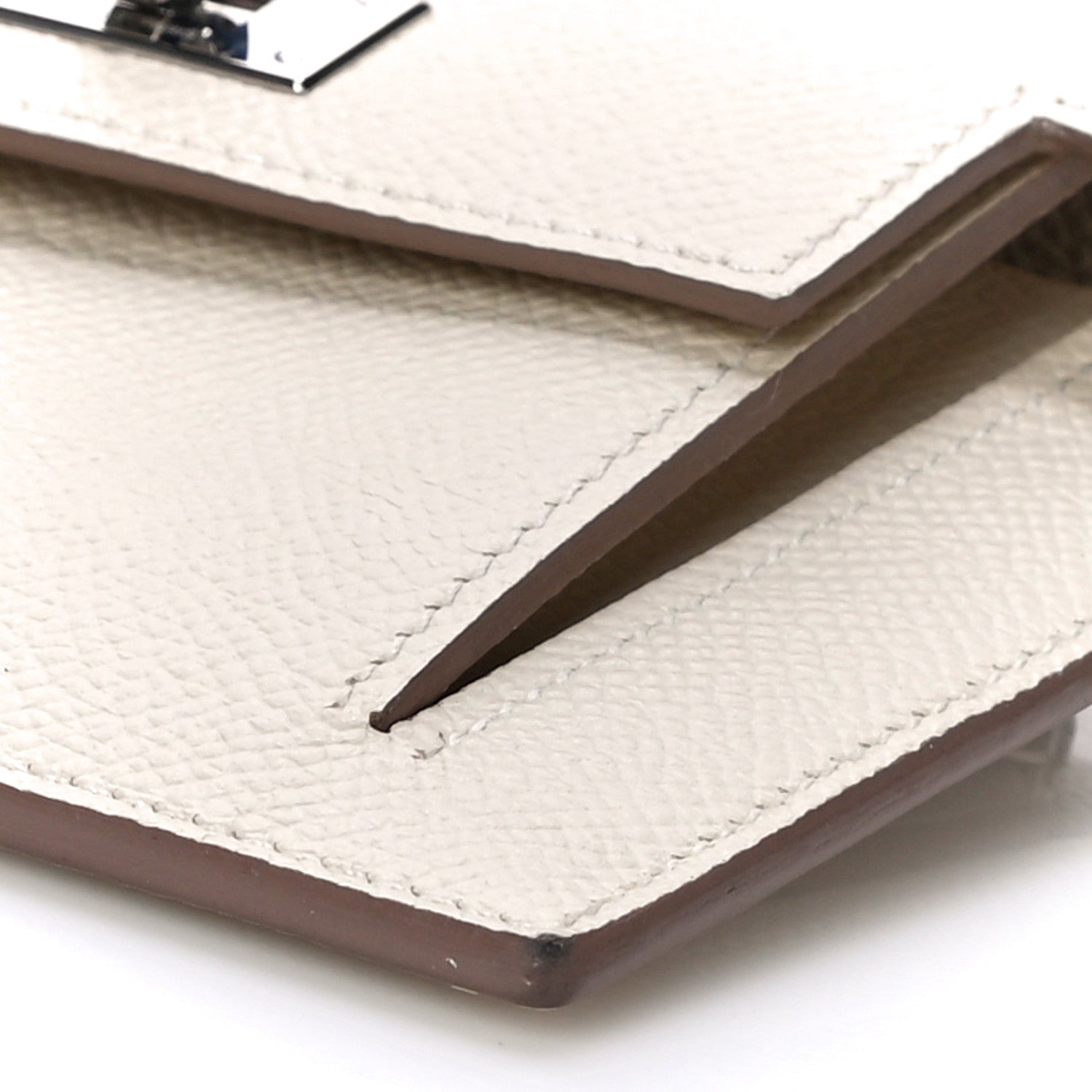 Hermes Epsom Kelly Pocket Compact Wallet Craie 9 of 13