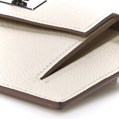 Hermes Epsom Kelly Pocket Compact Wallet Craie 9 of 13