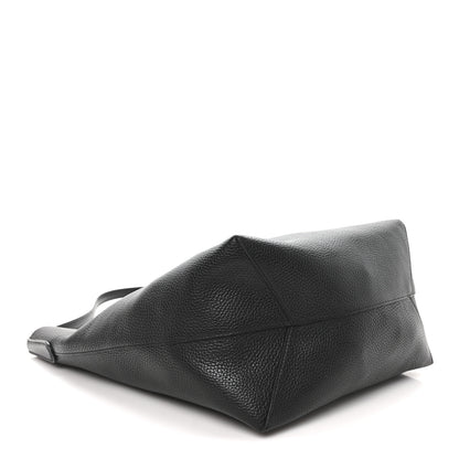 Mansur Gavriel Pebbled Calfskin Everyday Cabas Black 4 of 9