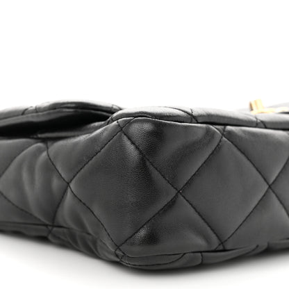 Chanel Lambskin Quilted Large CC Funky Town Flap Black 9 of 12