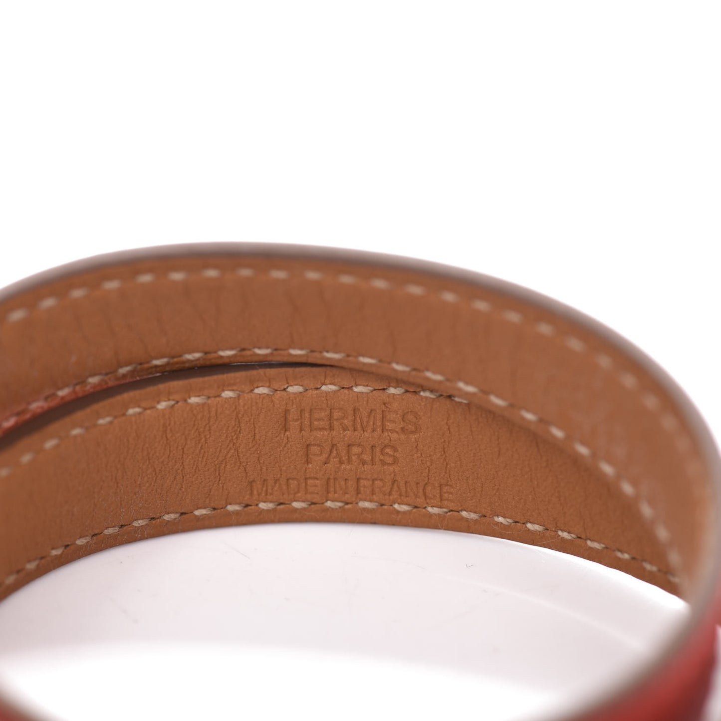 Epsom Kelly Double Tour Bracelet M Rose Jaipur