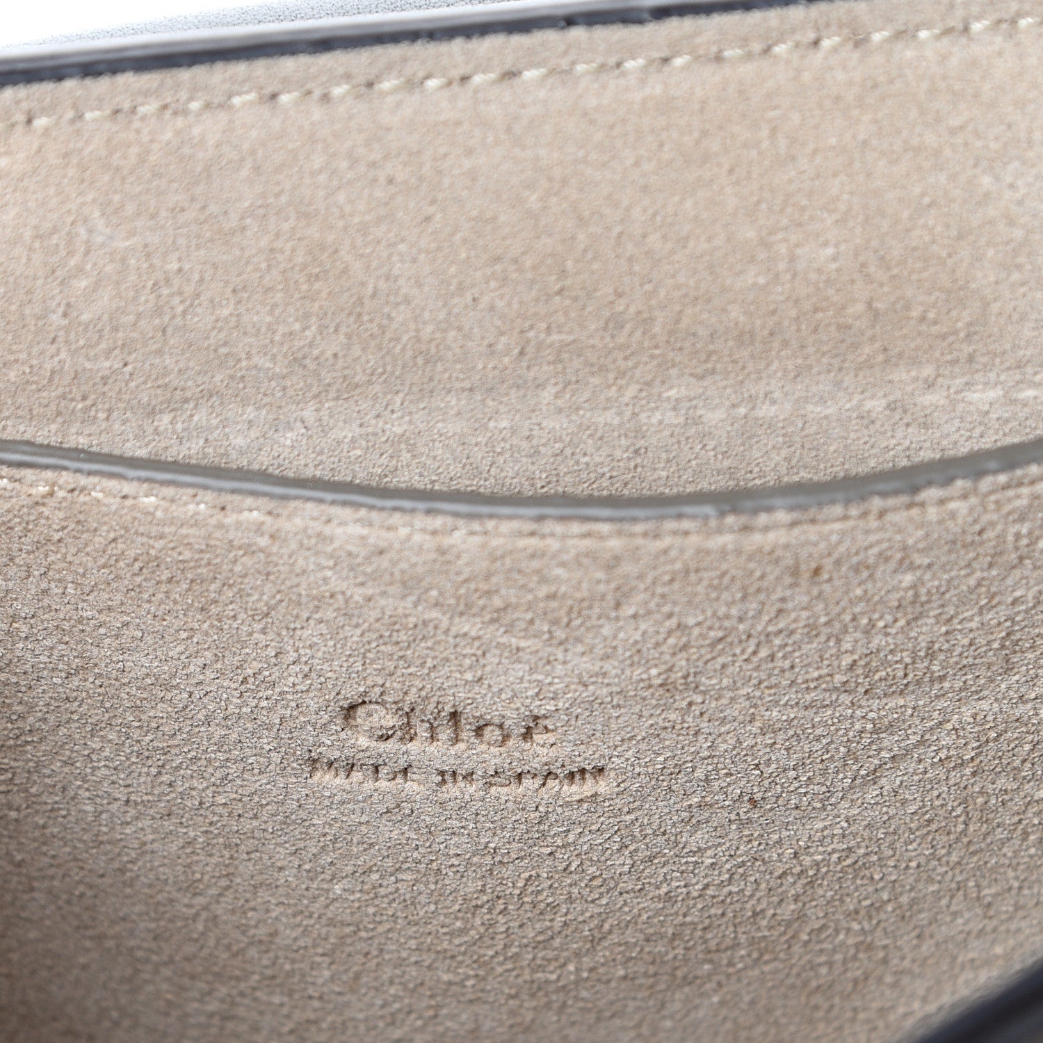 Chloe Suede Calfskin Small Faye Shoulder Bag Deep Forest 5 of 12