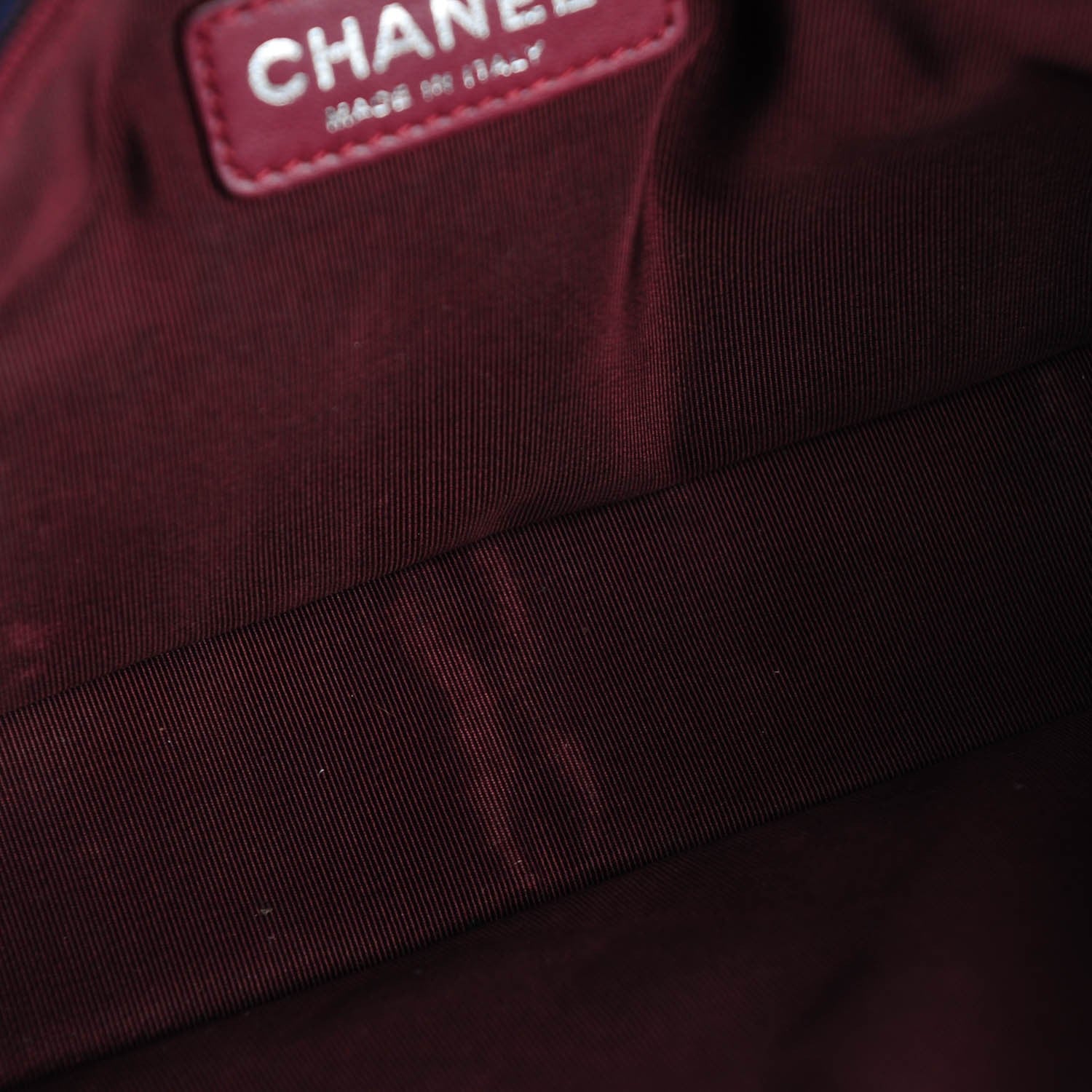 Chanel Caviar Quilted Medium French Riviera Flap Dark Navy Blue 9 of 9