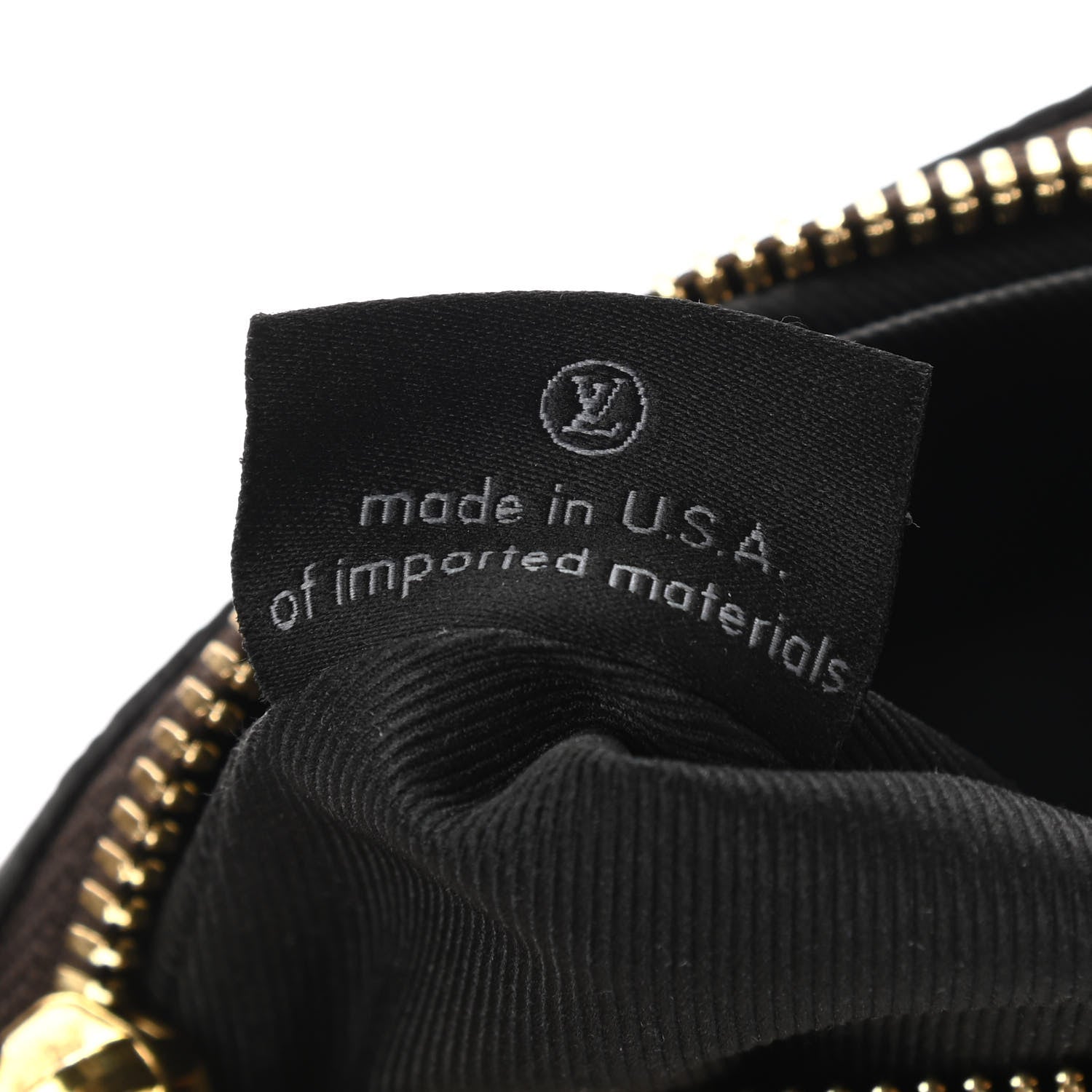 Louis Vuitton Monogram Odeon PM Black 8 of 10