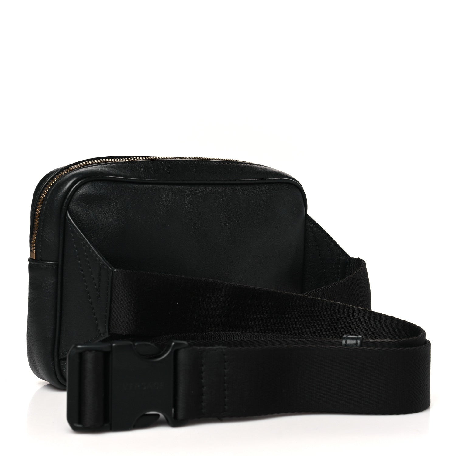 Versace Calfskin Medusa Belt Bag Black 3 of 9