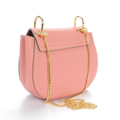 Chloe Grained Lambskin Drew Shoulder Bag Misty Rose 3 of 8
