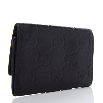 Gucci Guccissima 6 Key Holder Case Black 3 of 7
