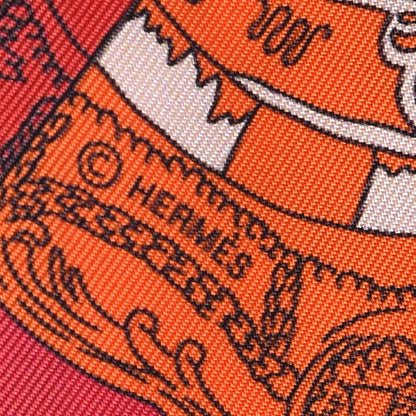 Hermes Silk Tours des Cles Twilly 4 of 5