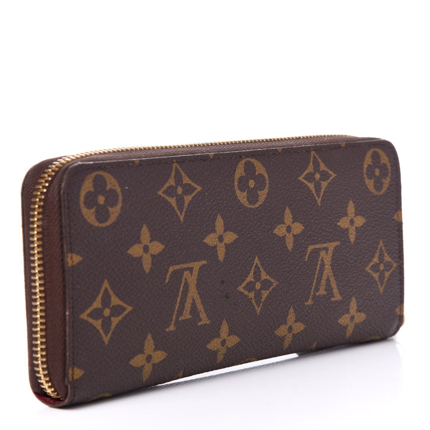 Monogram Clemence Wallet Fuchsia
