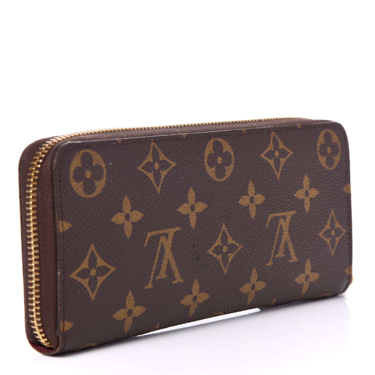 Louis Vuitton Monogram Clemence Wallet Fuchsia 2 of 9
