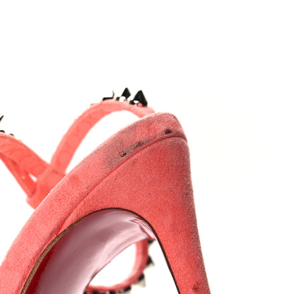 Christian Louboutin Veau Velours So Me 100 Sandals 37 Charlotte 10 of 11