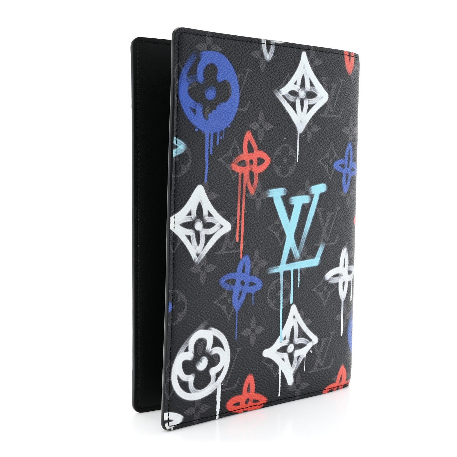 Louis Vuitton Monogram Eclipse LV Graffiti Auguste Notebook Cover Multicolor 3 of 7