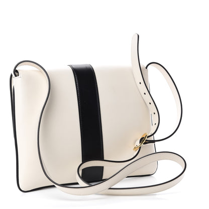 Gucci Calfskin Medium Arli Flap Shoulder Bag White 3 of 10