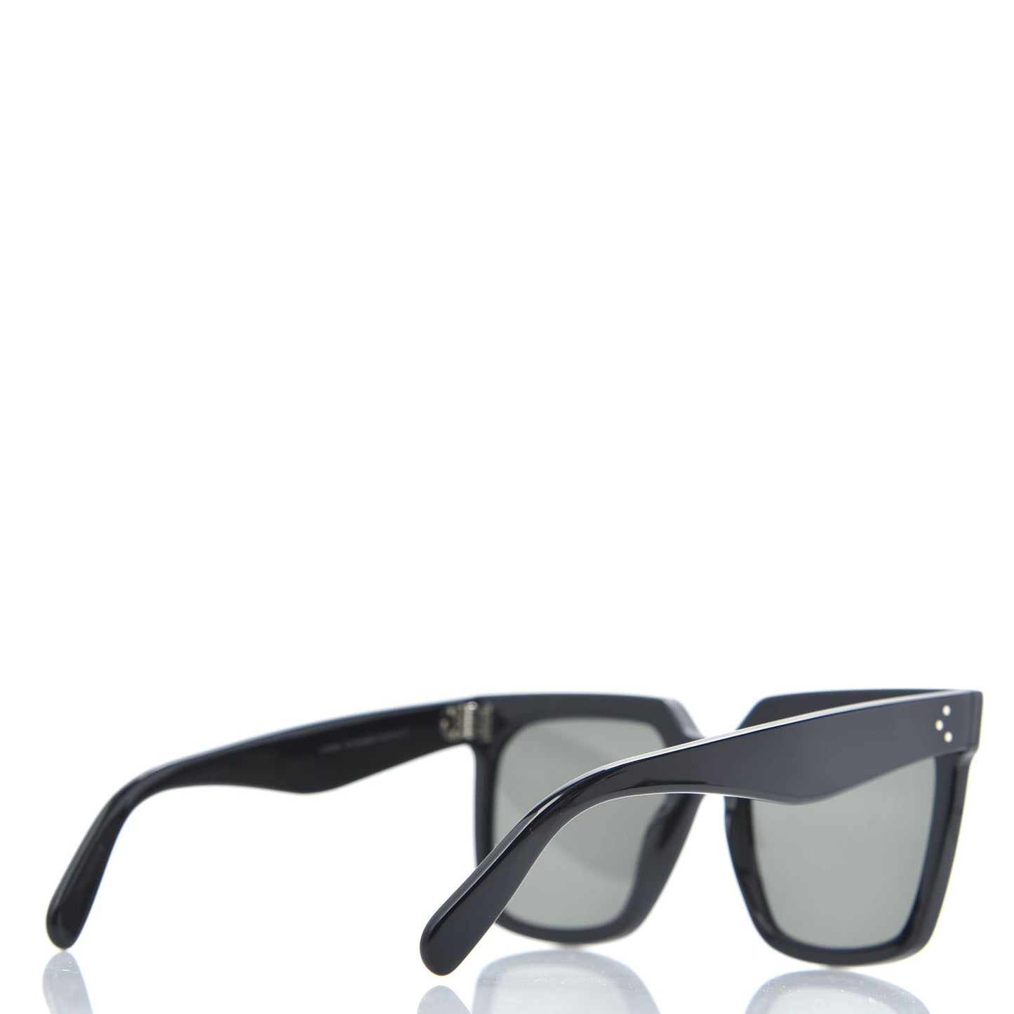 Acetate Polarized Oversized Sunglasses CL4055IN Black