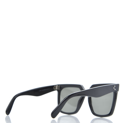Celine Acetate Polarized Oversized Sunglasses CL4055IN Black 4 of 6