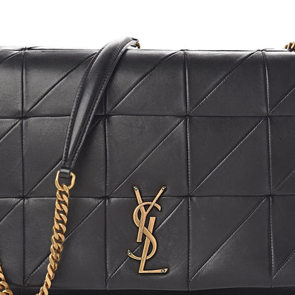 Saint Laurent Lambskin Patchwork Monogram Large Jamie Black 14 of 15