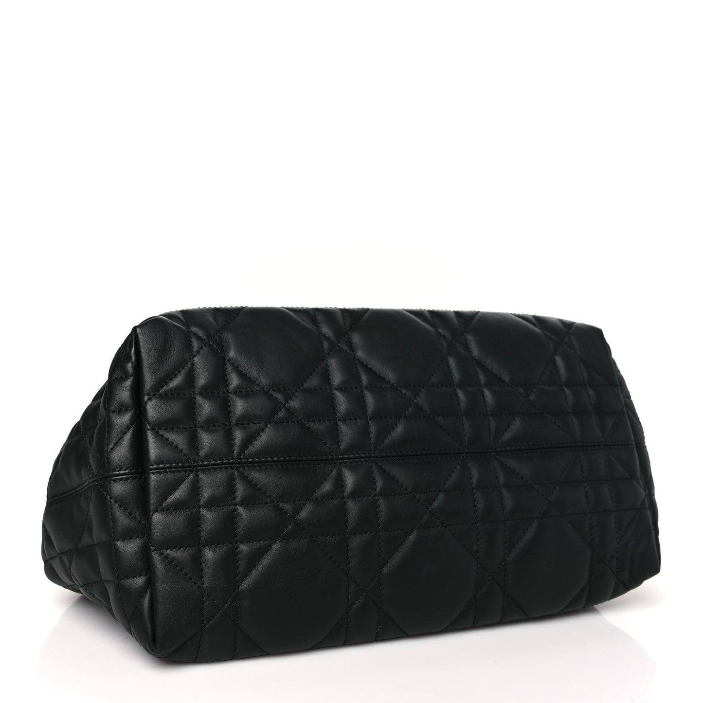 Calfskin Macrocannage Medium Toujours Black