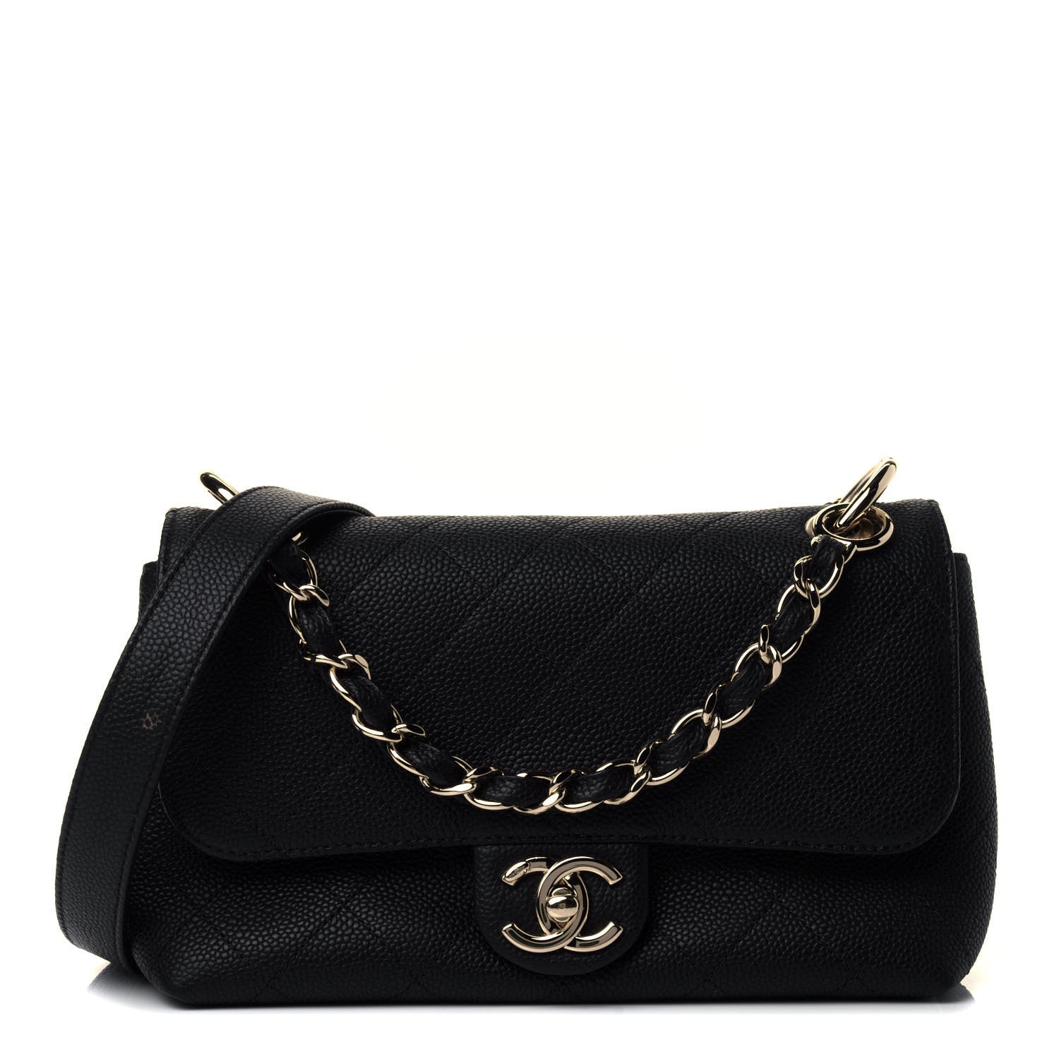 Chanel Caviar Quilted City Walk Flap Black 1 of 4