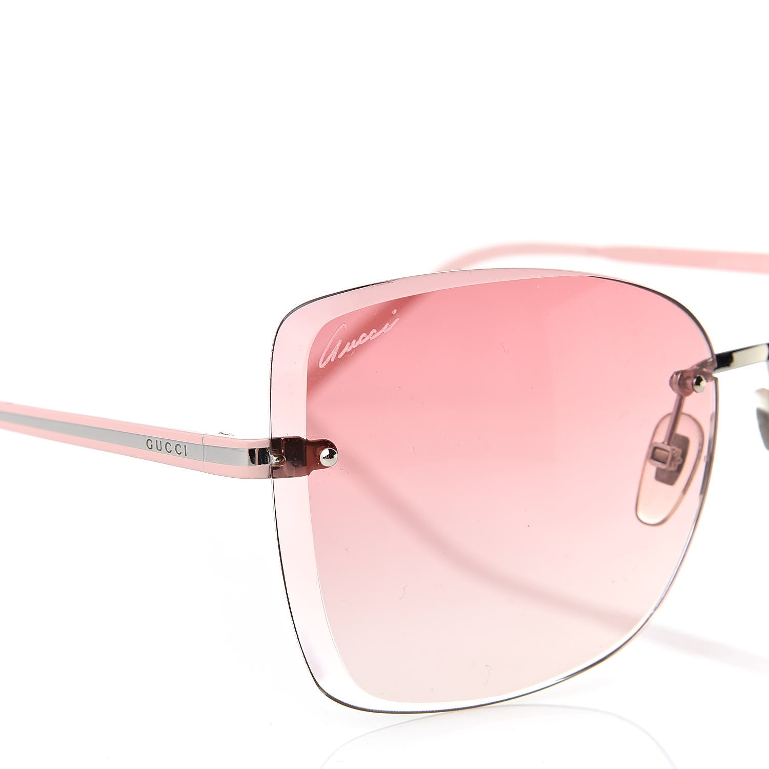 Gucci Butterfly GG 4217/S Sunglasses Pink 7 of 9
