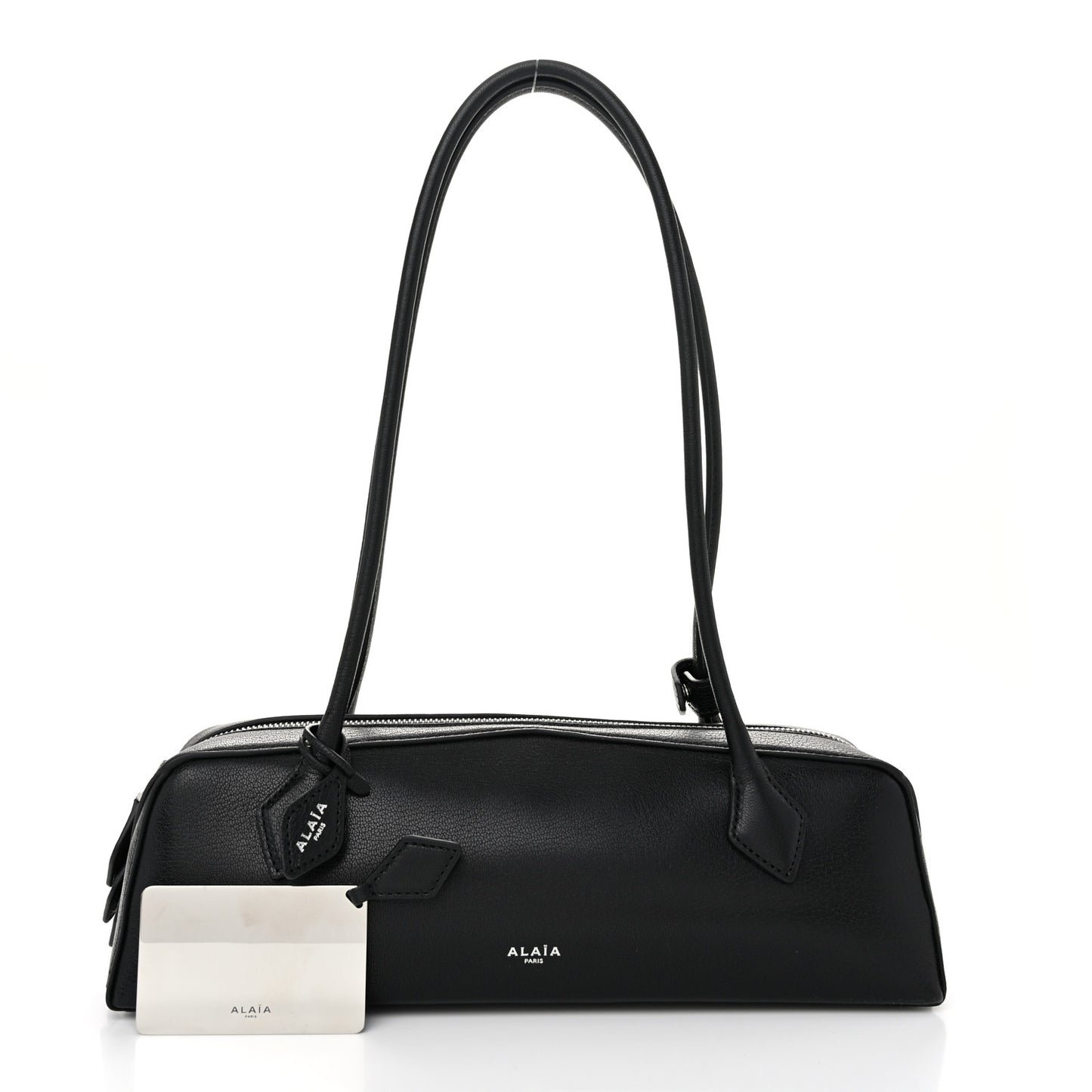 Goatskin Medium Le Teckel Bag Black