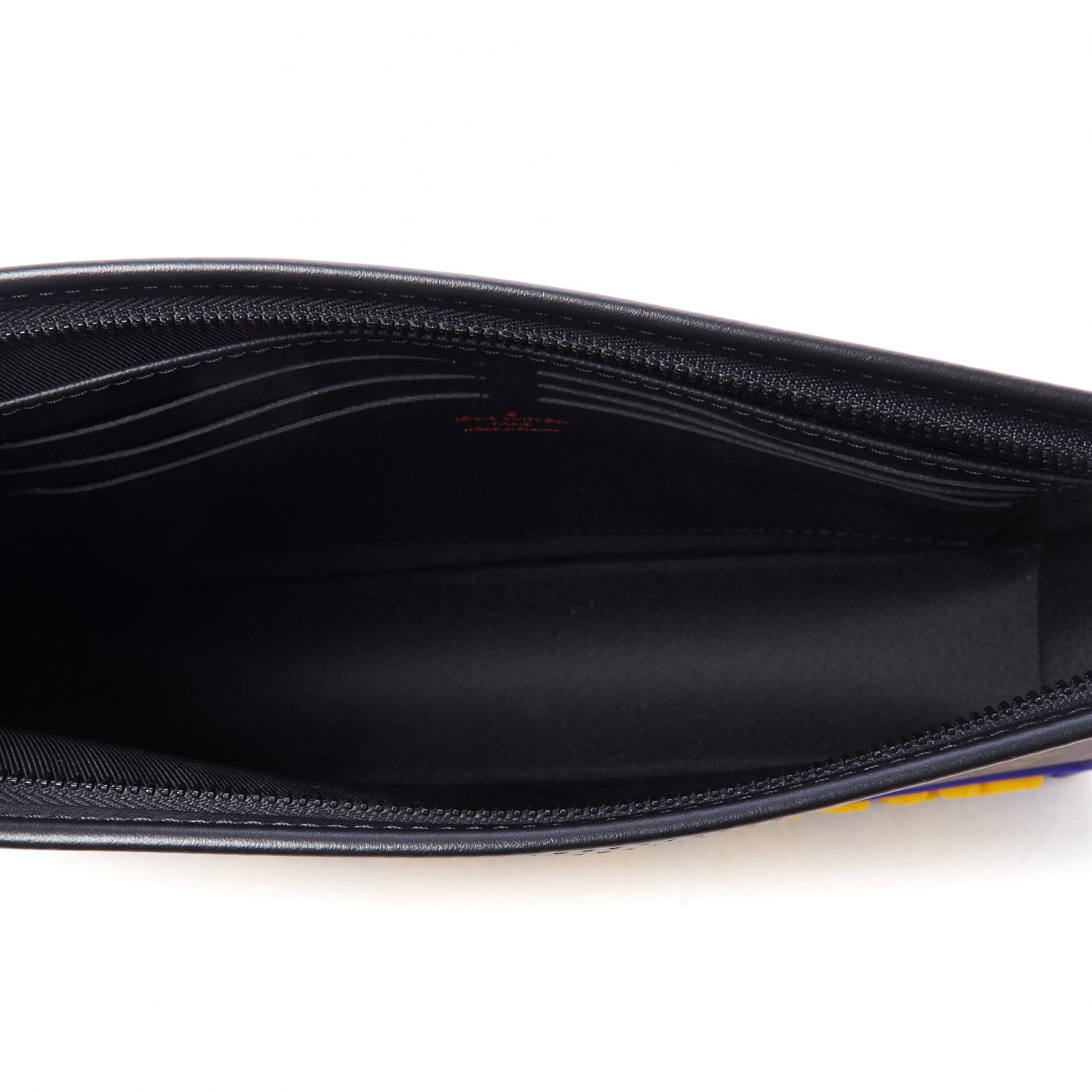 Louis Vuitton Monogram LV Rubber Pochette Voyage MM 6 of 7