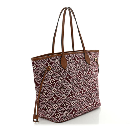 Louis Vuitton Jacquard Since 1854 Neverfull MM Bordeaux 3 of 10