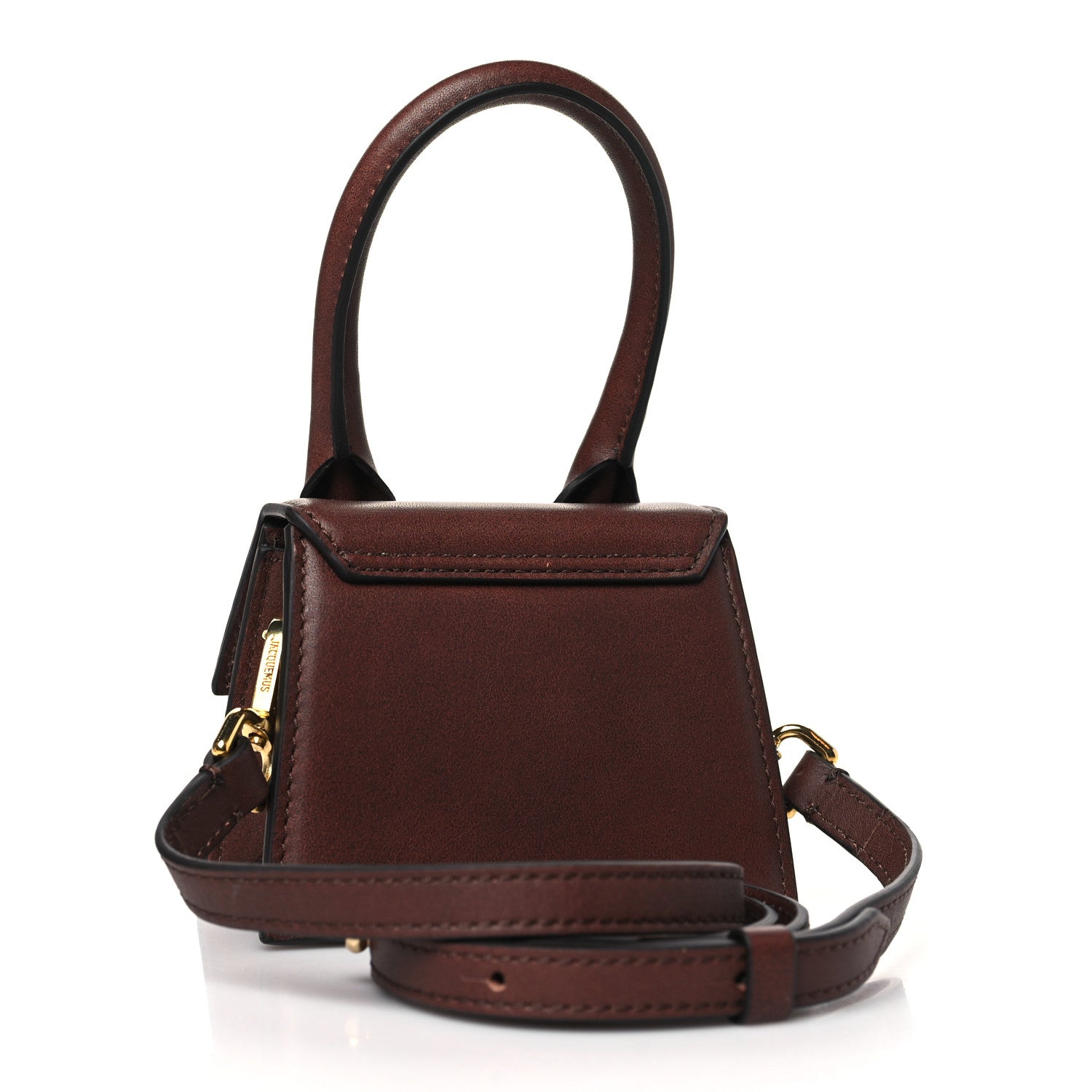 Jacquemus Smooth Calfskin Le Chiquito Dark Brown 3 of 9
