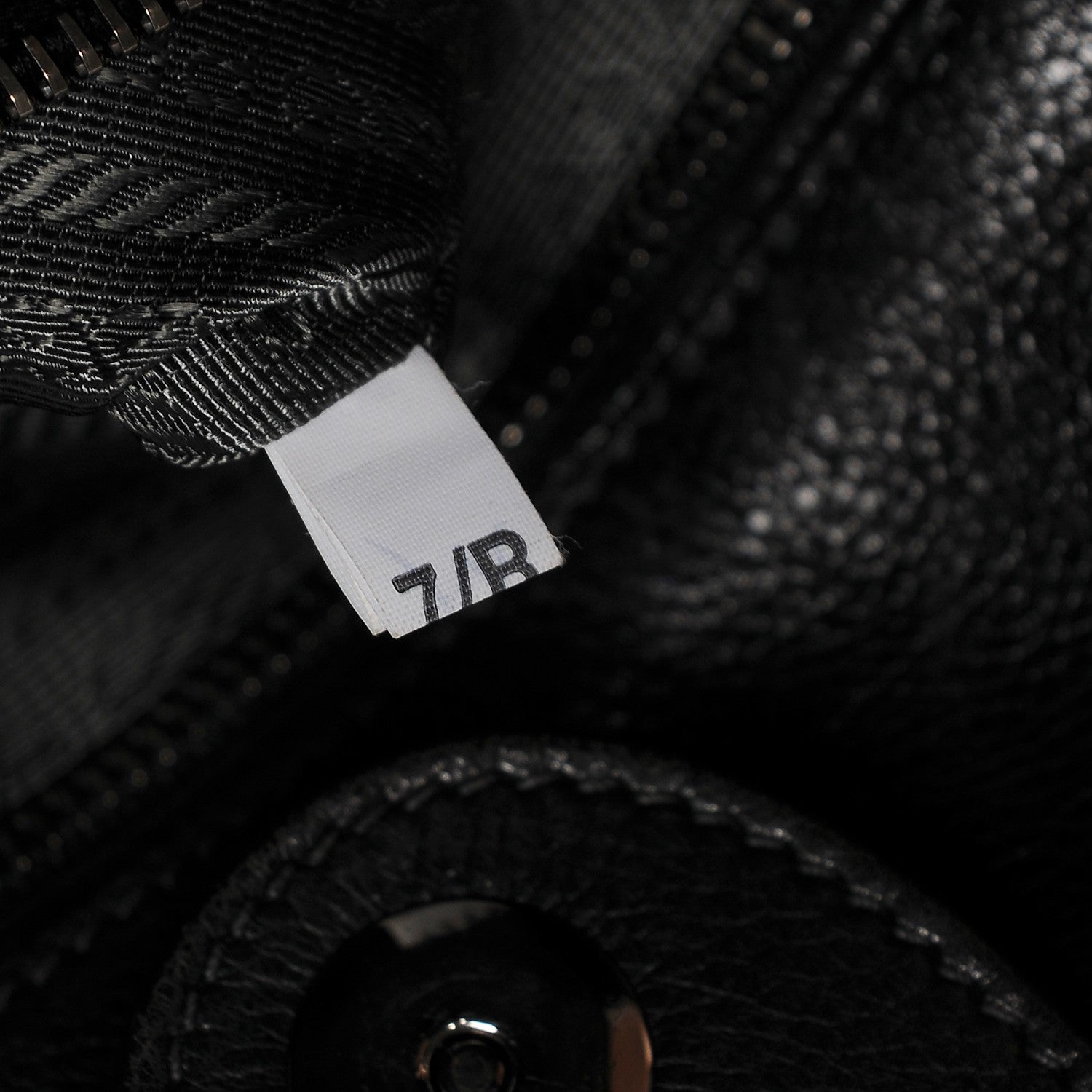 Prada Glace Calf Twin Pocket Tote Nero Black 8 of 8