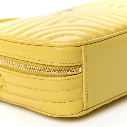 Prada Soft Calfskin Impunture Diagramme Top Handle Chain Crossbody Bag Sole 7 of 9