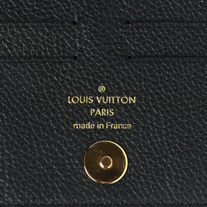 Louis Vuitton Empreinte Adele Wallet Black 6 of 6