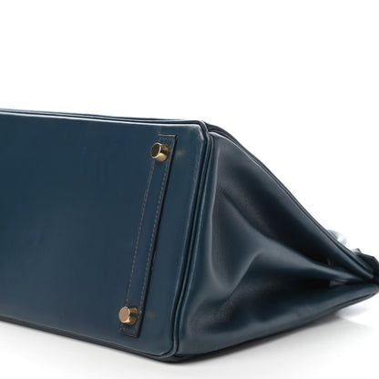 Hermes Box Birkin 30 Bleu Thalassa 9 of 16