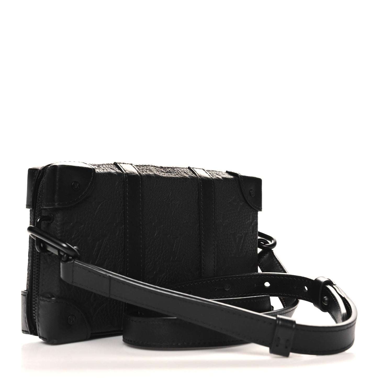 Taurillon Monogram Soft Trunk Wallet Black