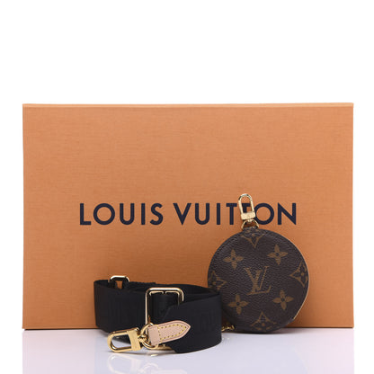 Louis Vuitton Nylon Monogram Strap with Coin Purse Black 5 of 5