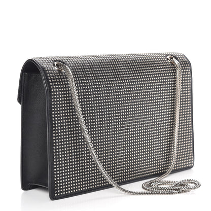 Saint Laurent Calfskin Studded Medium Betty Black 3 of 15