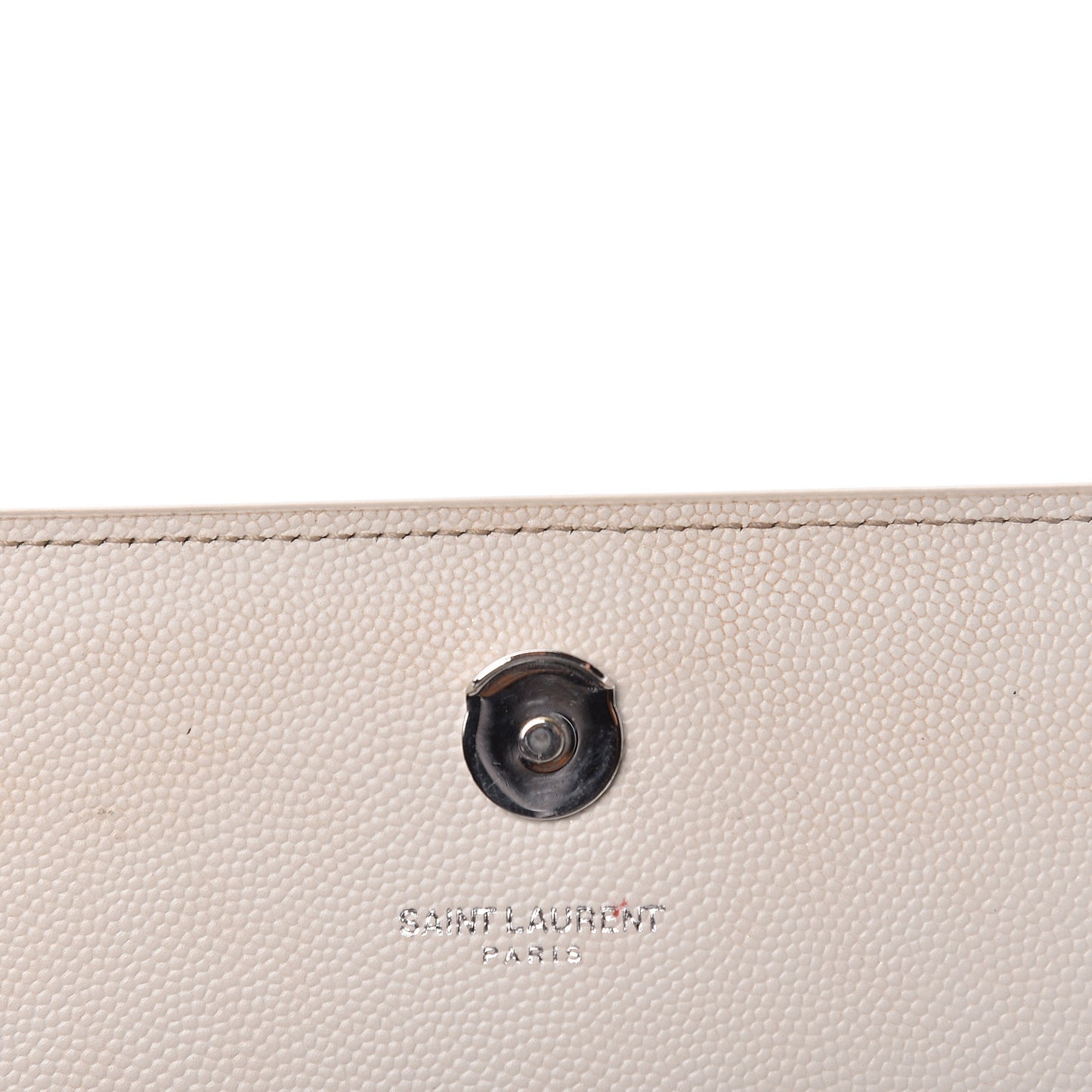 Grain De Poudre Medium Classic Monogram Kate Satchel Icy White