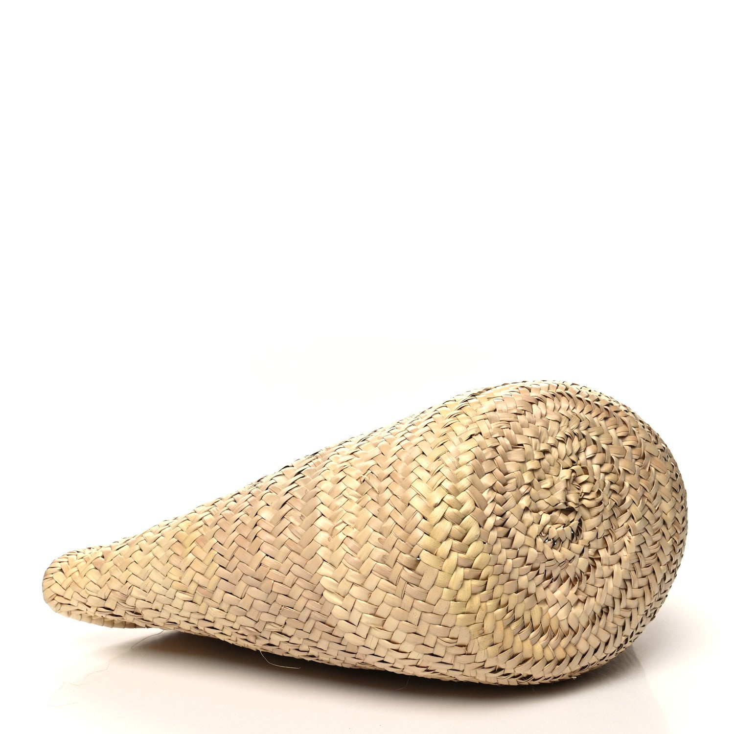 Christian Louboutin Woven Straw Loubishore Tote Natural Snow 4 of 10