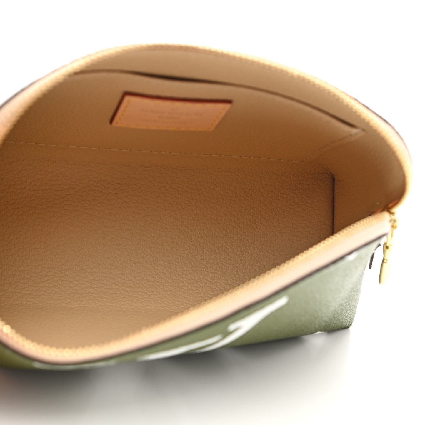 Monogram Giant Cosmetic Pouch Kaki