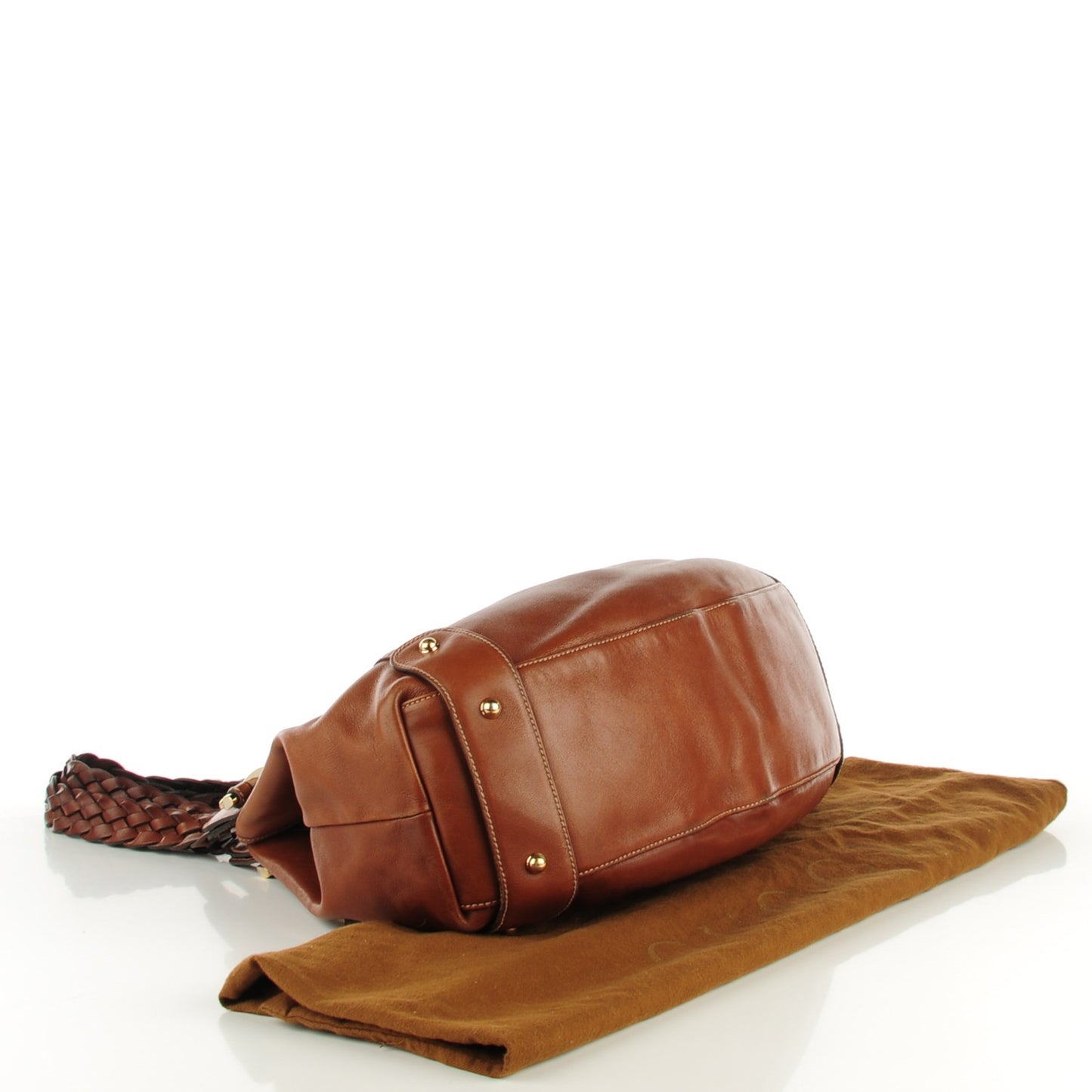 Leather Medium Pelham Shoulder Bag Brown