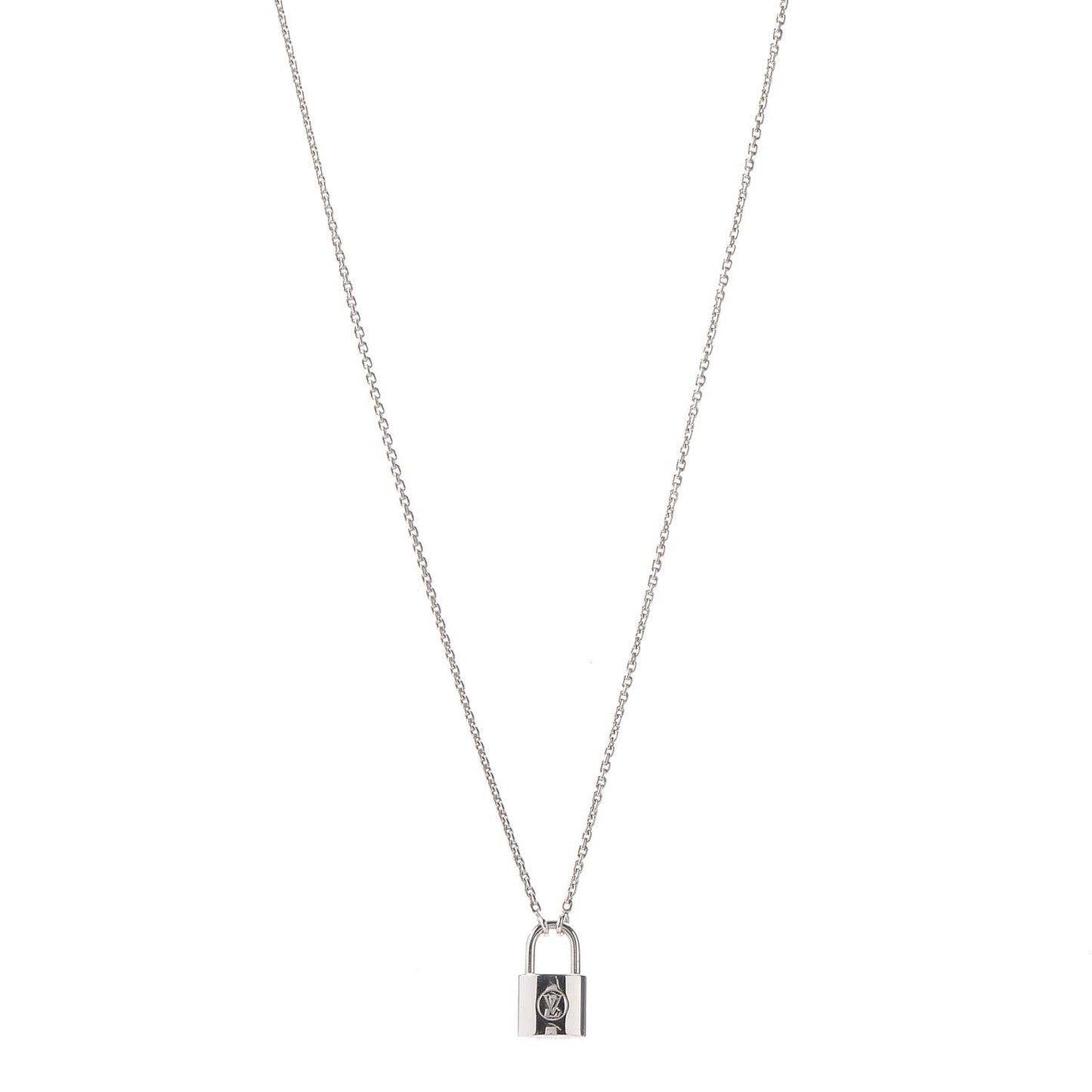Sterling Silver Lockit Necklace