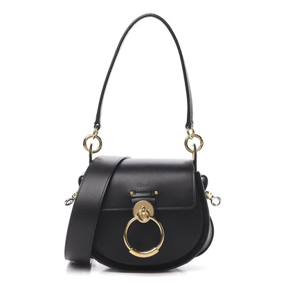 Chloe Calfskin Small Tess Bag Black 1 of 12