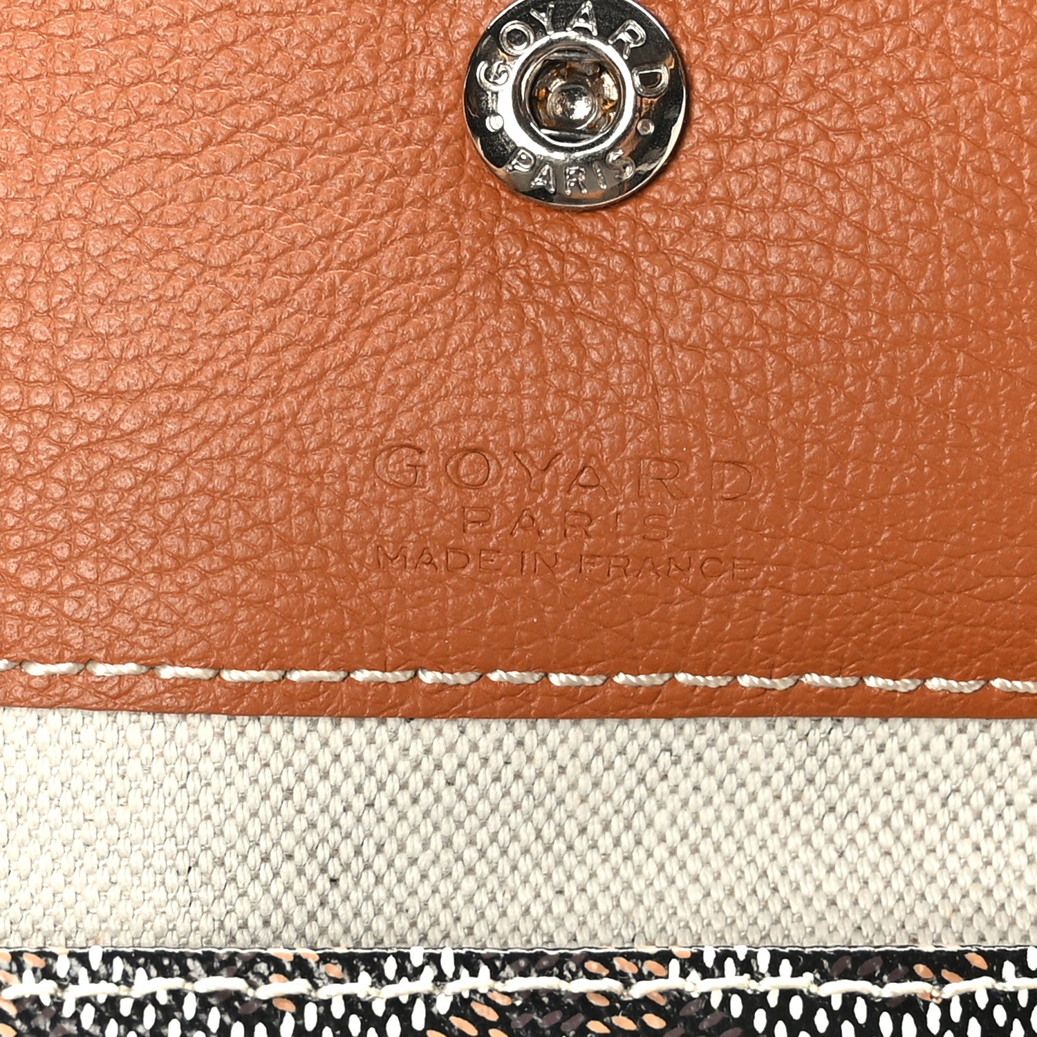 Goyard Goyardine Boheme Hobo Black Gold 6 of 9